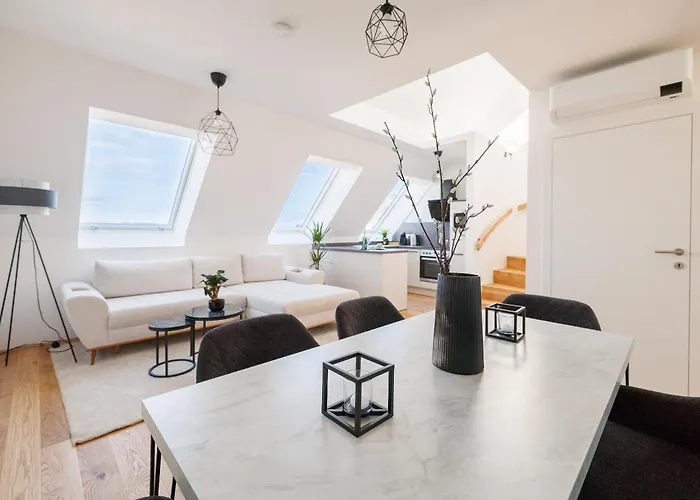 Апартаменти Symphony 38 - Modern Loft With Terrace And Grill In Location Відень