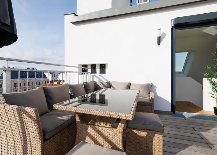 Апартаменти Symphony 38 - Modern Loft With Terrace And Grill In Location Відень