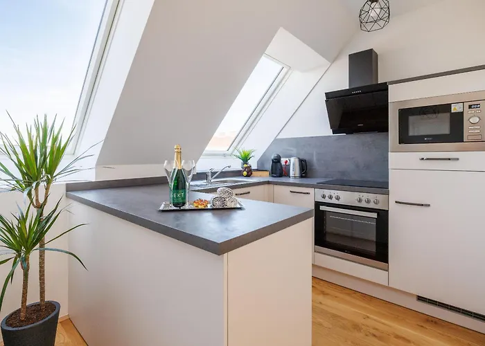 Апартаменти Symphony 38 - Modern Loft With Terrace And Grill In Location Відень